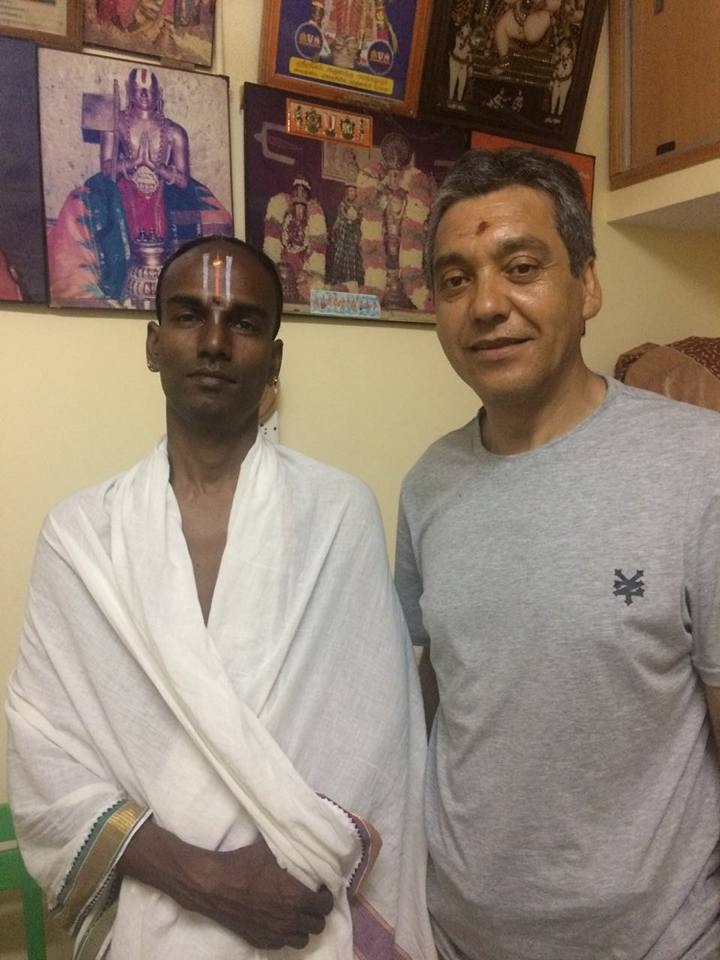 Juan Pablo Junto a Brahman India 2017